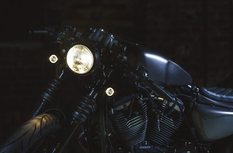 183200_2 Kellermann Bullet 1000® PL White black w/clear glass - Blinkers & reflexer