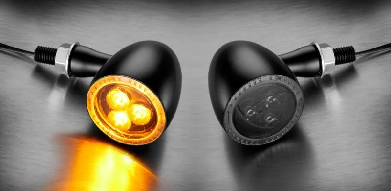 184100 Kellermann Bullet 1000® Dark black with strongly tinted glass - Blinkers & reflexer