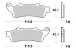 Sbs Bromsklossats Sintered - Bromsbelägg