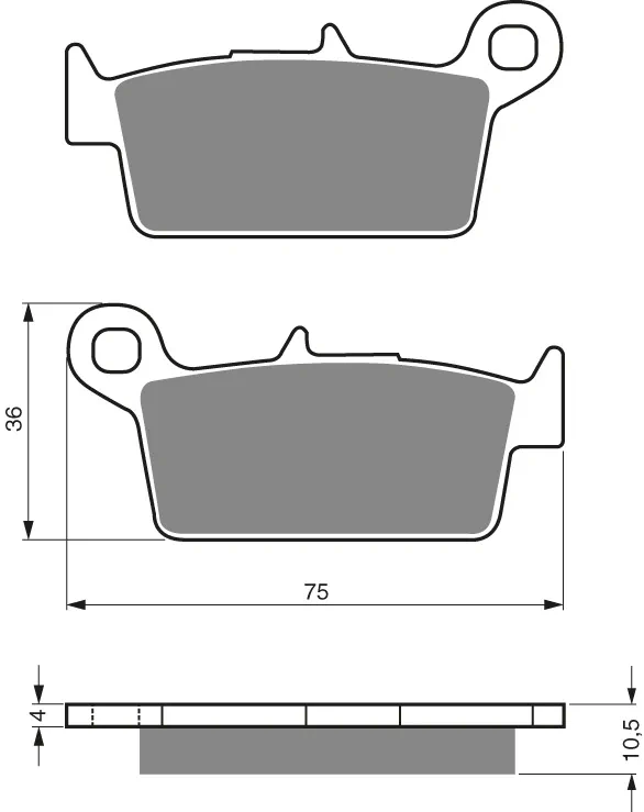 18c93b168f2b4e659bcef343675af89e053083f1_46_12_003 GOLDFREN Bromsbelägg 003 Ceramic Carbon K1