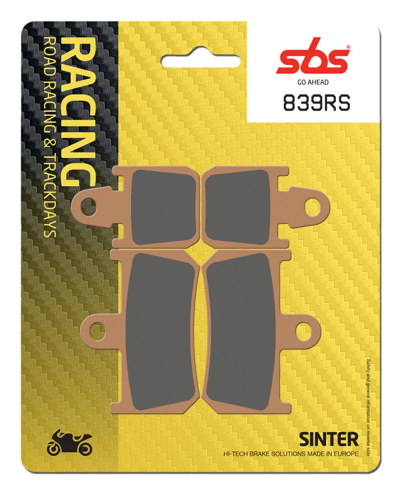 Sbs Bromsklossats Racing Sintered - Bromsbelägg