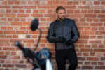 Halvarssons Textiljacka Holmen Svart/grå