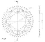 Supersprox Stealth Bakdrev HO CR/CRF 87- Guld 48