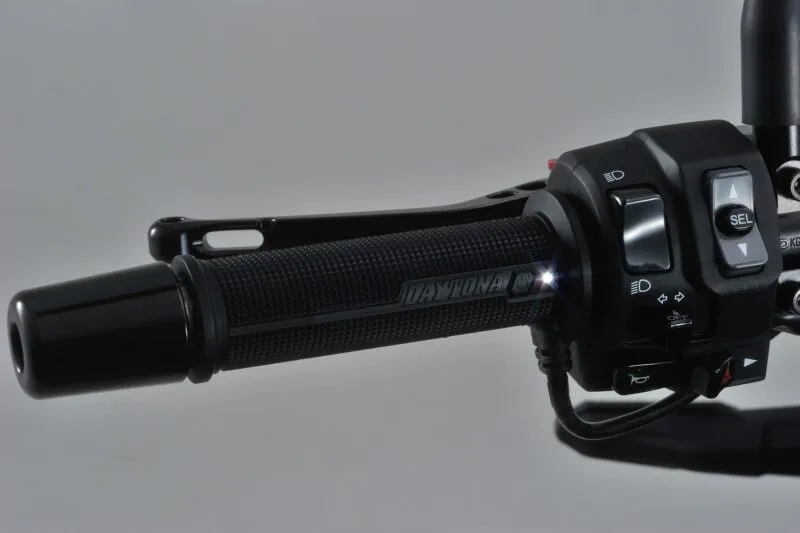Daytona Heated Grips Street 4-level / open end (22mm) - Handtag