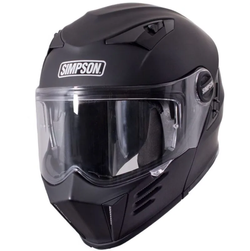 SIMPSON Hjälm Darksome 06 solid matt black