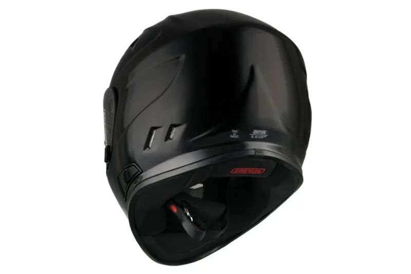 SIMPSON Hjälm Venom 06 solid gloss black