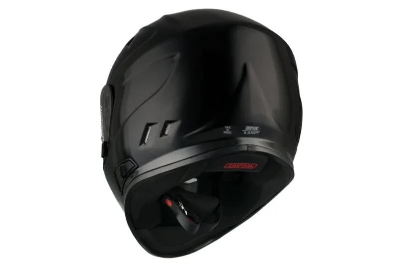 SIMPSON Hjälm Venom 06 solid gloss black
