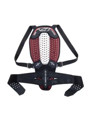 Alpinestars Ryggskydd Nucleon Plasma Svart/Vit/Röd