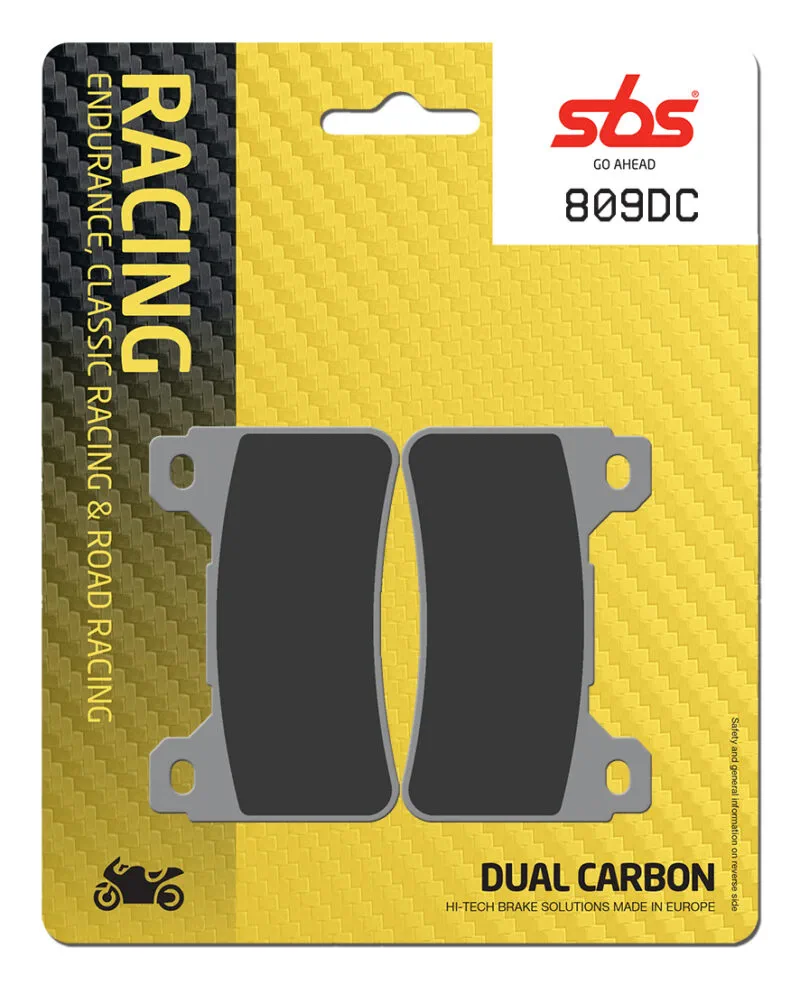 Sbs Bromsklossats Dual Carbon - Bromsbelägg