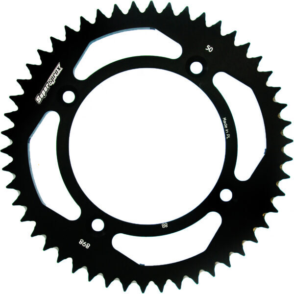 Supersprox Bakdrev Aluminium RAL-898:50 Svart