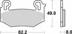 Sbs Bromsklossats Sintered - Bromsbelägg