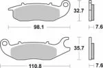 Sbs Bromsklossats Sintered - Bromsbelägg