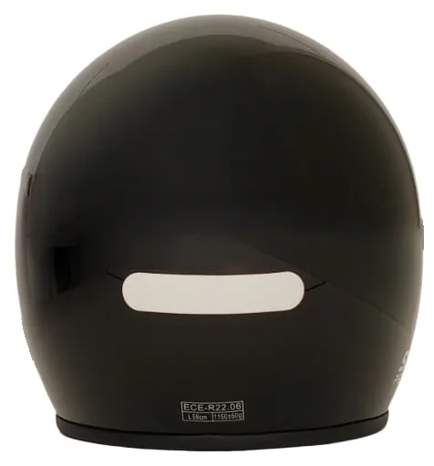 Snowpeople Basic Jet helmet, double visor, black