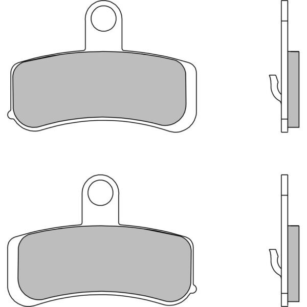 Brembo Bromsbelägg Sintered Front Road