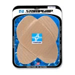 Stompgrip Universal Large Street Bike Tank Grips - Icon : Clear - Tankpads