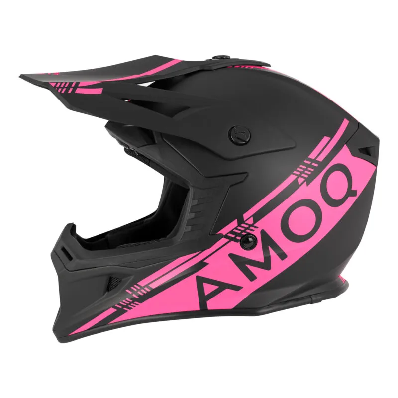 Produck/Product photography studio AMOQ Hjälm Meteor V2 Svart/Rosa
