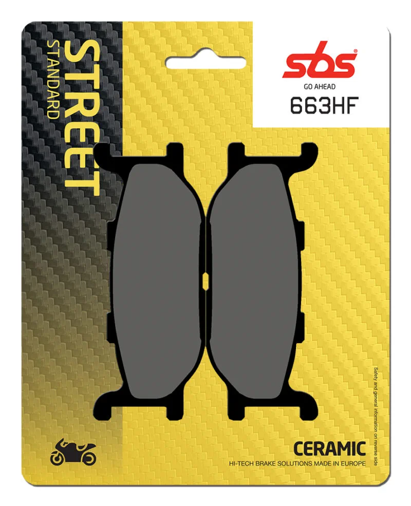 Sbs Bromsklossats Ceramic - Bromsbelägg