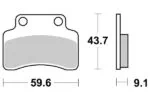 Sbs Bromsklossats Ceramic (723HF) - Bromsbelägg