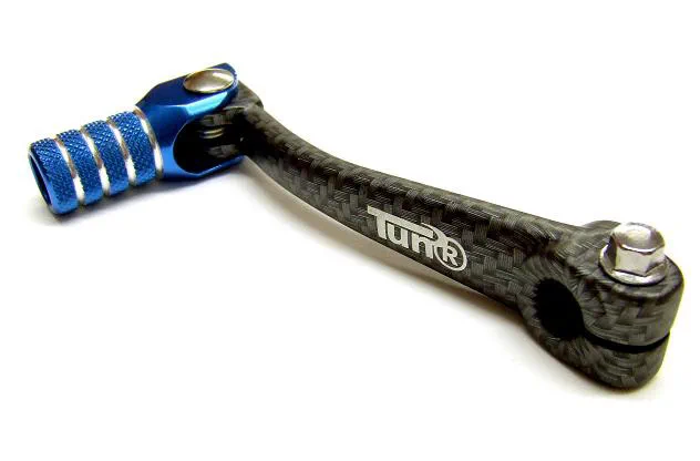 27350cc5228f3509250d2abe77e40ef7605c1caf_306_4021_4 Tec-X Växelspak Carbon-mönster/Blå Minarelli AM6 - Fotpinnar & pedaler