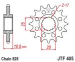 JT Framdrev JTF405.19RB - JT Sprockets