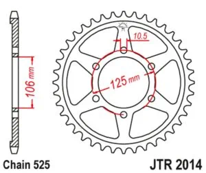 JT Bakdrev ZBK - Svart Zinc JTR2014.48ZBK