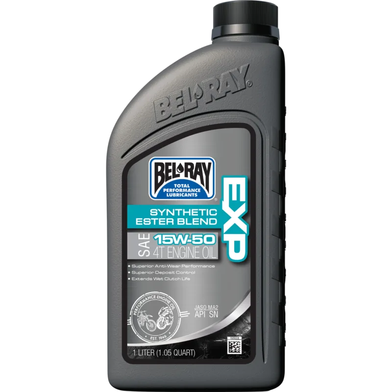 28b93e82a9763a7a0504670806fef0160e9cdb03_55_804_001_1 Bel-Ray EXP Synthetic Ester Blend 4T 15W-50 1L - Belray