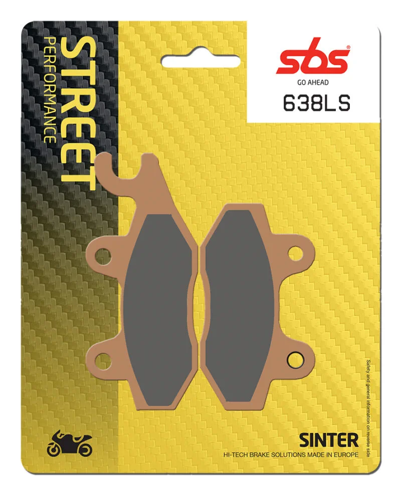 Sbs Bromsklossats Sintered bak