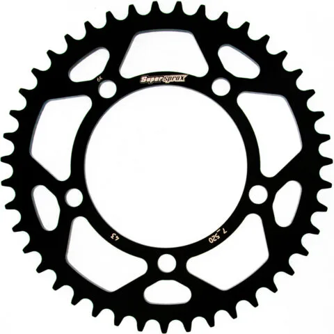 Supersprox Bakdrev Aluminium RAL-7_520:44 Svart