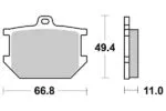 Sbs Bromsklossats Ceramic - Bromsbelägg