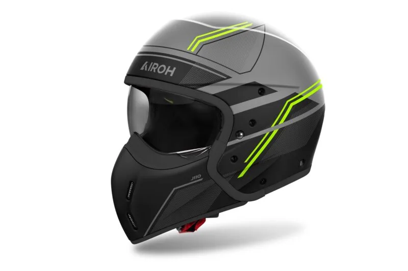 Airoh Hjälm J 110 Slim Gul Matt