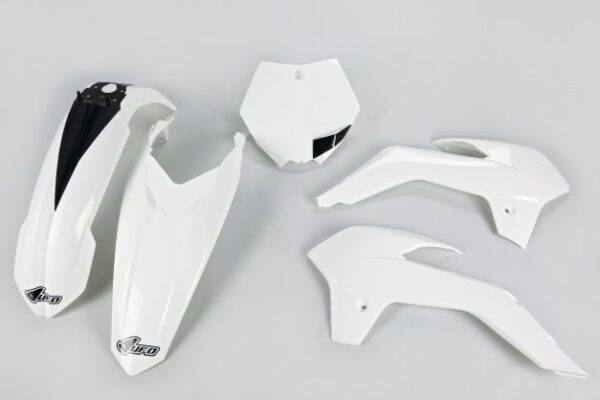 UFO Plastkit 5-delar vit 047 KTM SX85 13-17