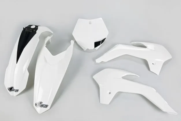 3048a050ffb1b8b3d5ff58d4690c728b6785013d_650_K514_047 UFO Plastkit 5-delar vit 047 KTM SX85 13-17