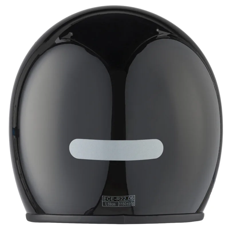 Snowpeople Basic Jet helmet, double visor, black