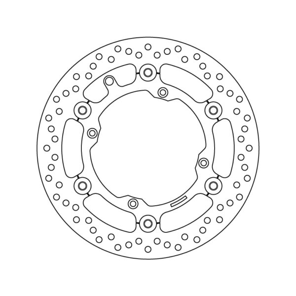 Brembo Serie Oro Bromsskiva floating
