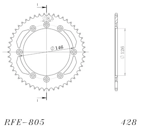 Supersprox Bakdrev Stål 805.50