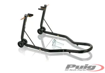 31a9c1806d0cbd66d900b4835190e28a5800968e_33_4322N Puig Stand Padoock Support Rear Whit Hooks C/Black - Tillbehör