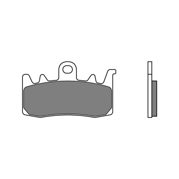 BREMBO Bromsbelägg Sintered Front