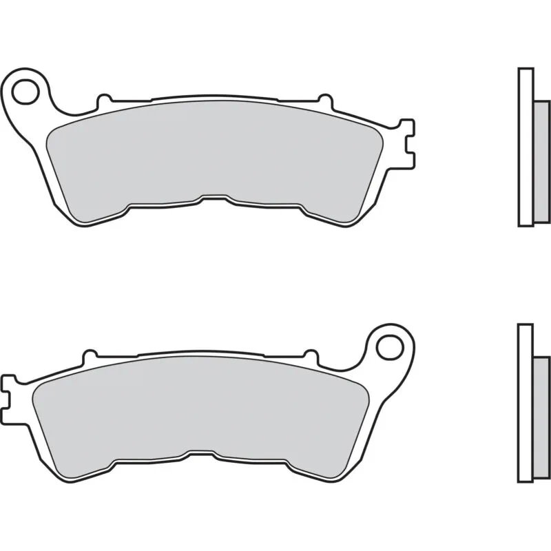 07HO57SA.FH10 Brembo Bromsbelägg Sintered Front Road - Fram