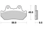 Sbs Bromsklossats Ceramic - Bromsbelägg
