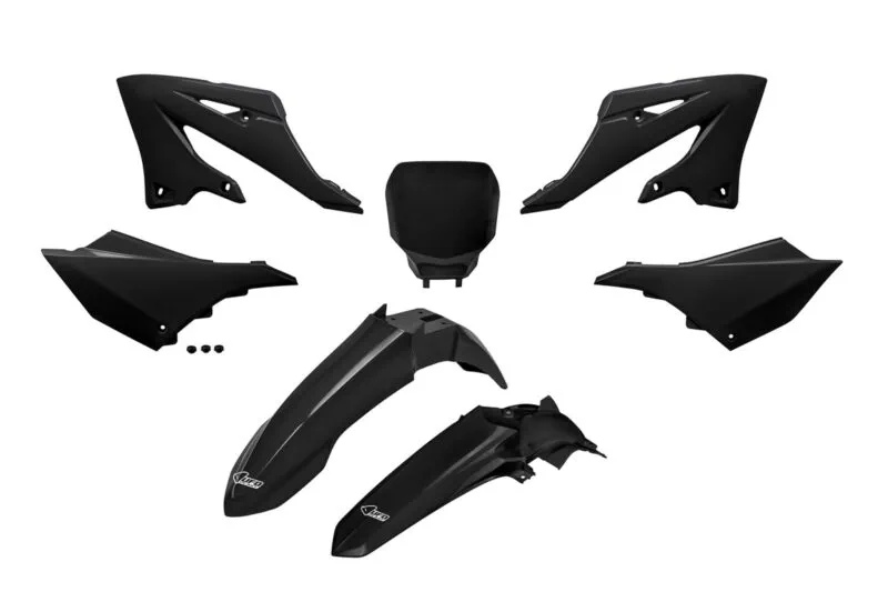 335-001 UFO Plastkit 5-delar Restyling YZ125/250 22-.. YZF 25 look Svart