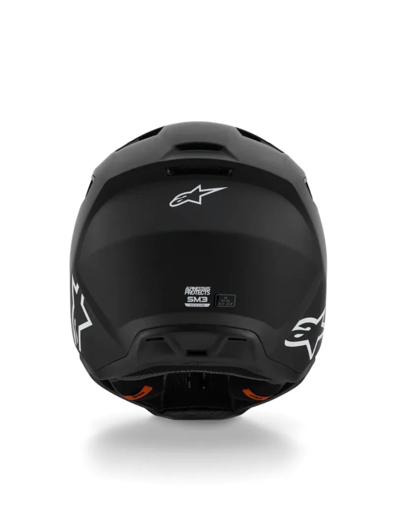 Alpinestars Hjälm S-M3 Flat Svart