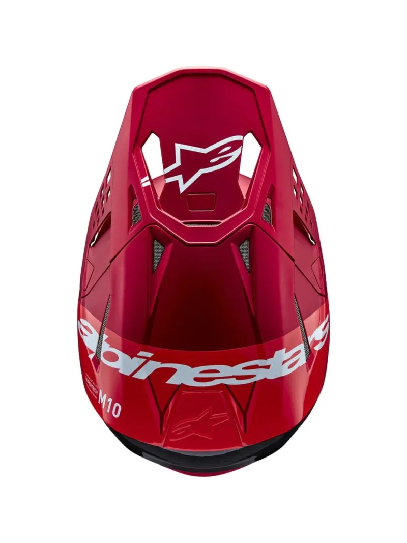 Alpinestars Hjälm S-M10 2206 Flood Röd Fluo