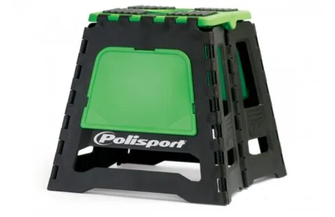 Polisport depåbock/mekpall Svart/grön (5)