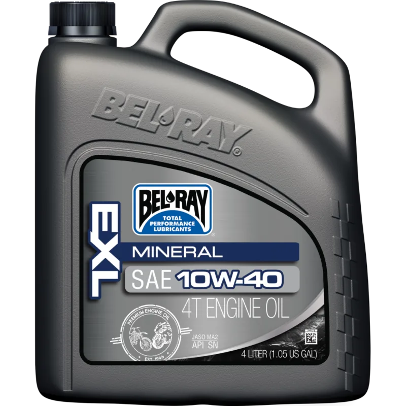 364fb799edfa2b7b8811e29f7d7e13cc12d287e2_55_806_004 Bel-Ray EXL Mineral 4T 10W-40 4L - Belray
