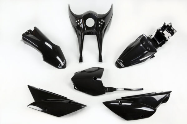 UFO Plastkit 5-delar Svart 001 KLX110 2010-