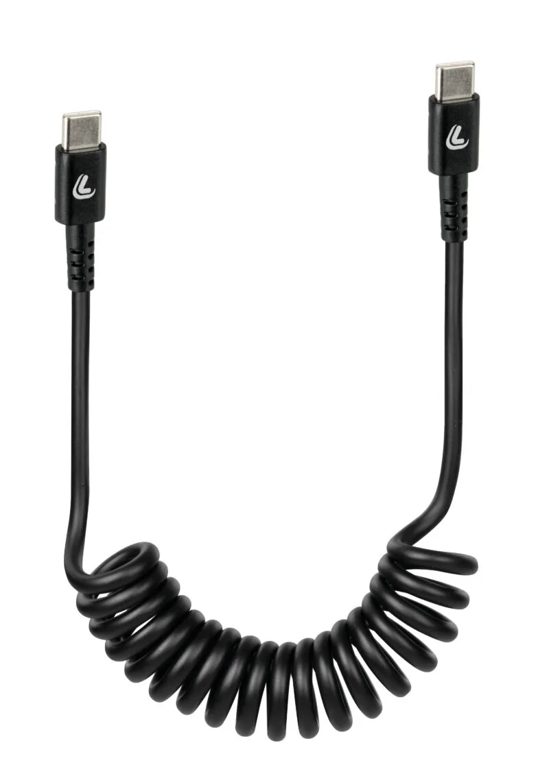 38707-S-01 Optiline Usb-C to Usb-C 1M Recoile Cable 38707 - Optiline/Lampa - Electronics / Elektronik