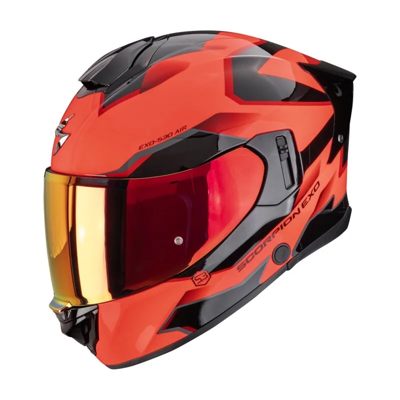38b5b3dee84b91257104d66cb845f4f488c14d53_649_269904_1 SCORPION Helmet EXO-530 AIR CLIP Red-Black