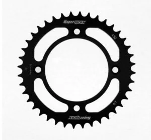 Supersprox Bakdrev Aluminium RAL-452:40 Svart