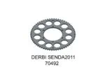Tec-X Bakdrev 62 tänder (420) Ø108mm Aprilia 14- Derbi 10- Gilera 10-