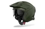 Airoh Hjälm Kombakt Color military Grön matt